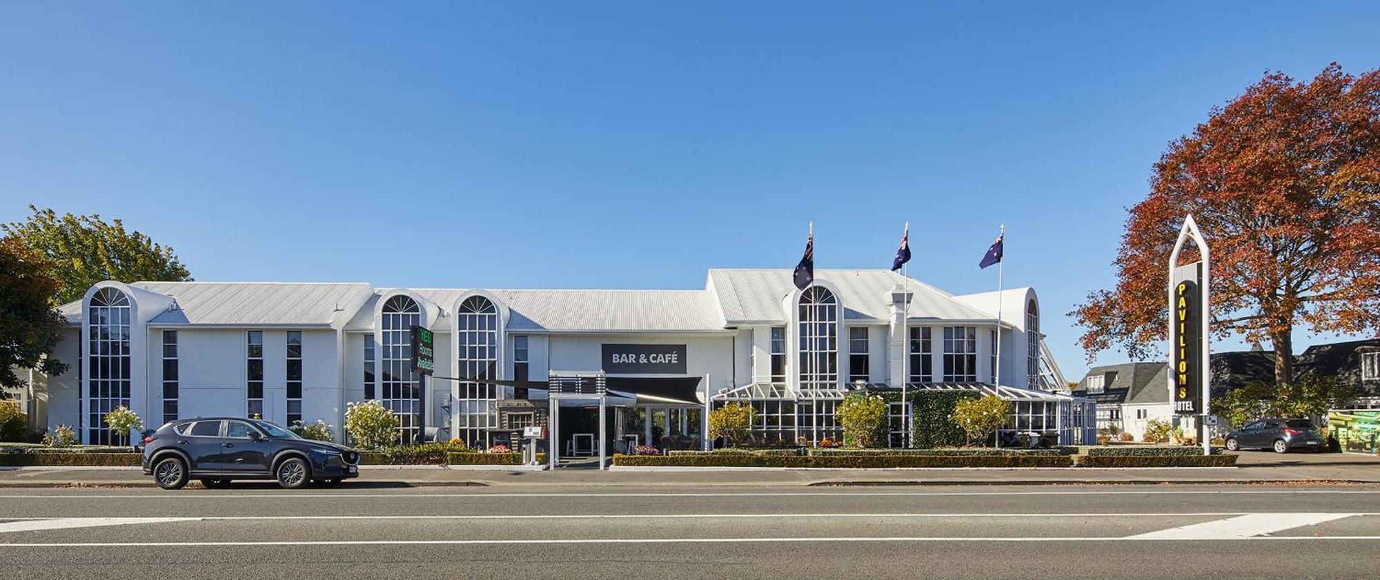 Pavilions Hotel Christchurch Exteriör bild
