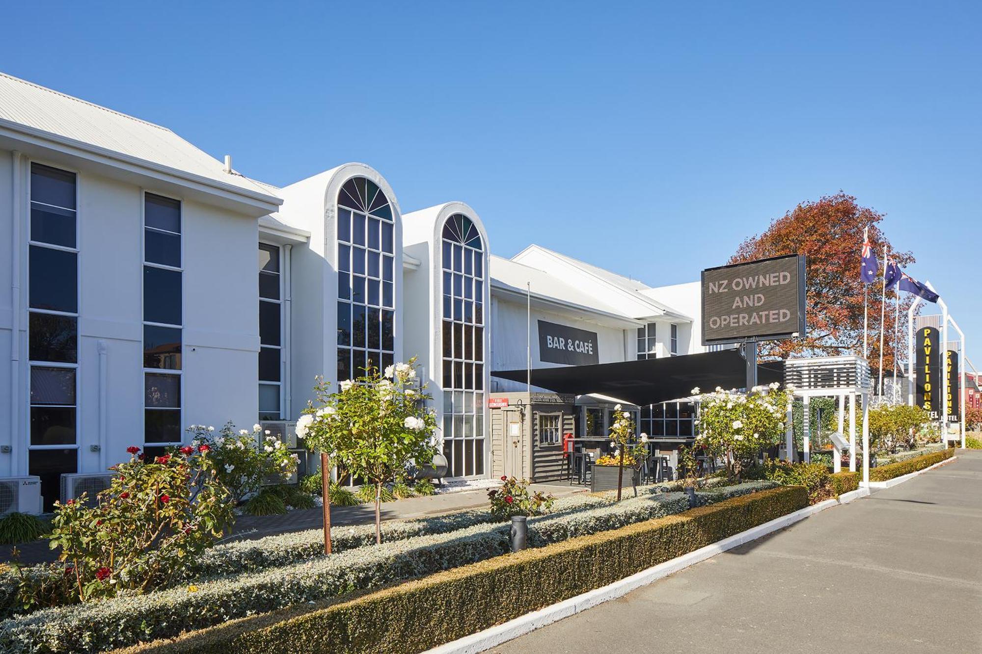 Pavilions Hotel Christchurch Exteriör bild