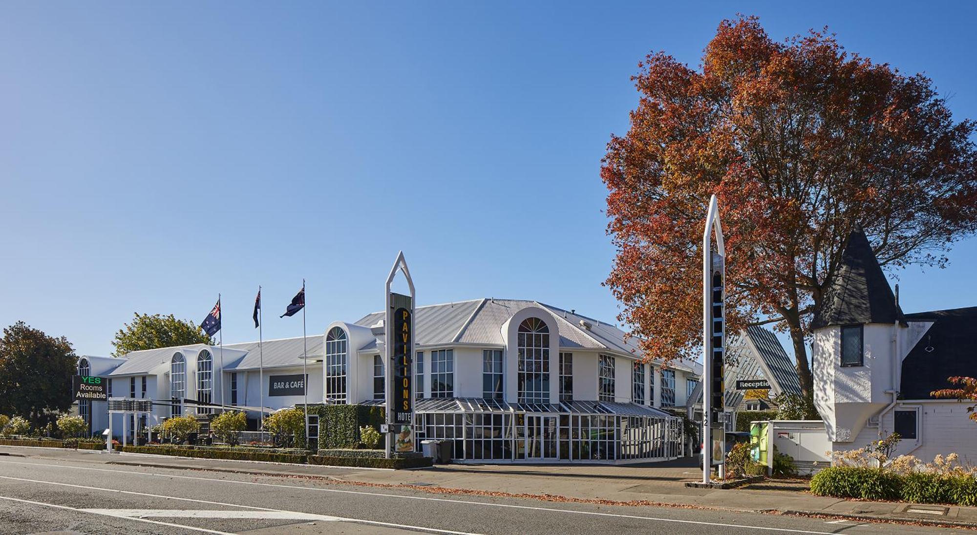 Pavilions Hotel Christchurch Exteriör bild